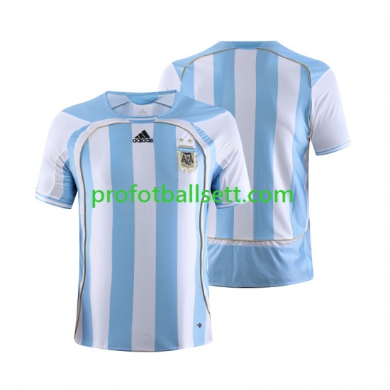 Retro Fotballdrakt Argentina Herre Hjemmekit 2006 Kortermet