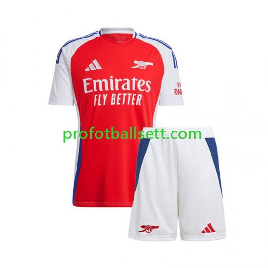 Fotballdrakt Arsenal Barn Hjemmekit 2024-2025 Rød Kortermet