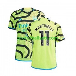 Fotballdrakt Arsenal Gabriel Martinelli 11 Herre Bortekit 2023-2024 Kortermet