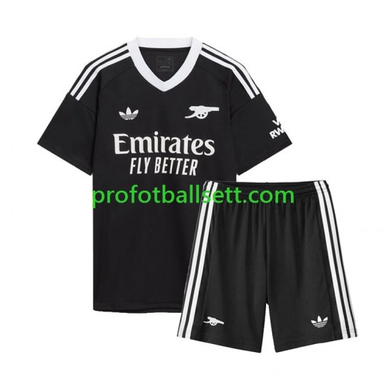 Fotballdrakt Arsenal Keeper Barn Fjerdekit 2024-2025 Kortermet