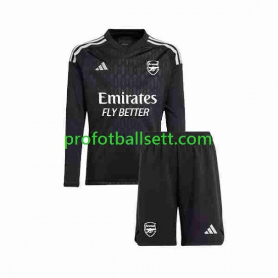 Fotballdrakt Arsenal Keeper Barn Hjemmekit 2023-2024 Langermet