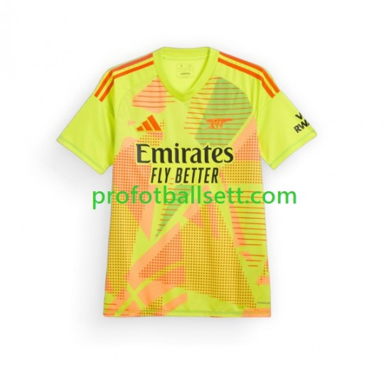 Fotballdrakt Arsenal Keeper Herre Hjemmekit 2024-2025 Kortermet