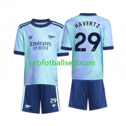 Fotballdrakt Arsenal Havertz 29 Barn Tredjekit 2024-2025 Kortermet