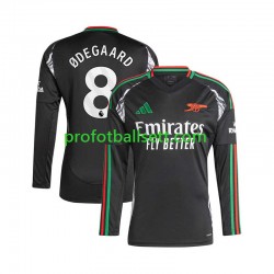Fotballdrakt Arsenal Martin Odegaard 8 Herre Bortekit 2024-2025 Langermet