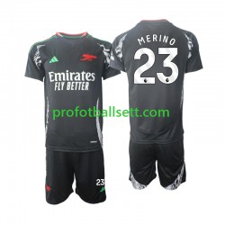 Fotballdrakt Arsenal Merino 23 Barn Bortekit 2024-2025 Kortermet