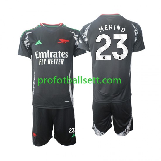 Fotballdrakt Arsenal Merino 23 Barn Bortekit 2024-2025 Kortermet