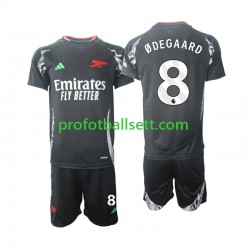 Fotballdrakt Arsenal Odegaard 8 Barn Bortekit 2024-2025 Kortermet