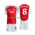 Fotballdrakt Arsenal Odegaard 8 Barn Hjemmekit 2024-2025 Kortermet