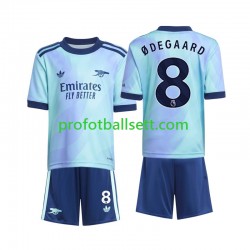 Fotballdrakt Arsenal Odegaard 8 Barn Tredjekit 2024-2025 Kortermet