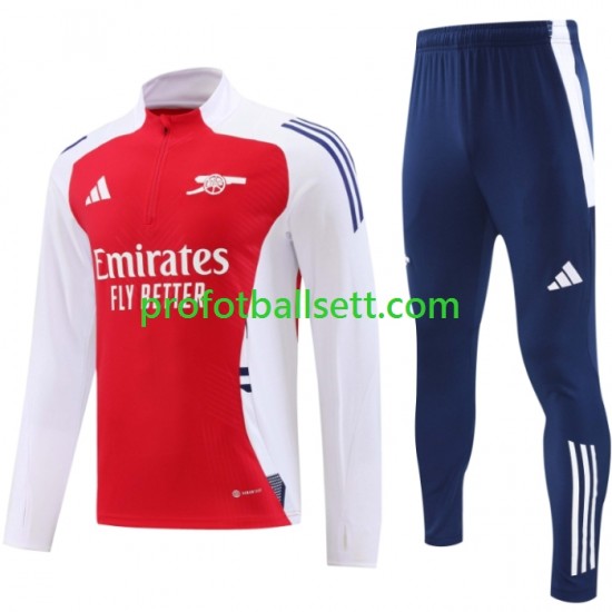 Arsenal 2024-2025 Rød Trenings Collegegenser Set