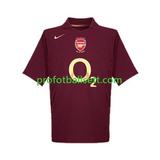 Retro Fotballdrakt Arsenal 2005 Herre Hjemmekit Kortermet