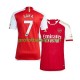 Fotballdrakt Arsenal Saka 7 Herre Hjemmekit 2023-2024 Kortermet