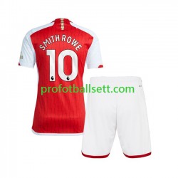 Fotballdrakt Arsenal Smith Rowe 10 Barn Hjemmekit 2023-2024 Kortermet