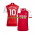 Fotballdrakt Arsenal Smith Rowe 10 Herre Hjemmekit 2023-2024 Kortermet