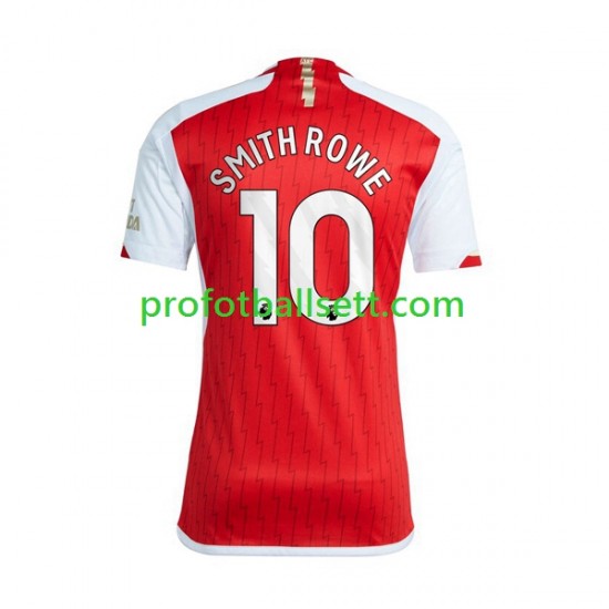 Fotballdrakt Arsenal Smith Rowe 10 Herre Hjemmekit 2023-2024 Kortermet