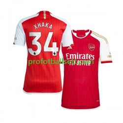 Fotballdrakt Arsenal Xhaka 34 Herre Hjemmekit 2023-2024 Kortermet