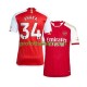 Fotballdrakt Arsenal Xhaka 34 Herre Hjemmekit 2023-2024 Kortermet