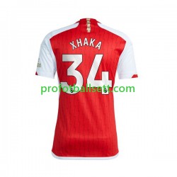 Fotballdrakt Arsenal Xhaka 34 Herre Hjemmekit 2023-2024 Kortermet