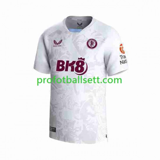 Fotballdrakt Aston Villa Herre Bortekit 2023-2024 Kortermet