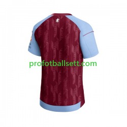 Fotballdrakt Aston Villa Herre Hjemmekit 2023-2024 Kortermet