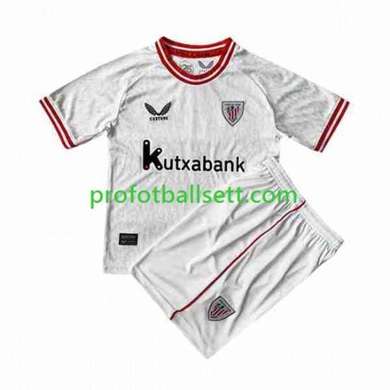 Fotballdrakt Athletic Bilbao Barn Bortekit 2023-2024 Kortermet