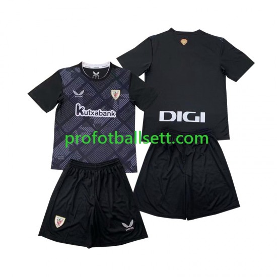 Fotballdrakt Athletic Bilbao Keeper Barn Hjemmekit 2024-2025 Kortermet