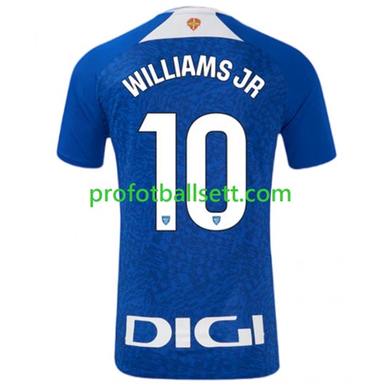 Fotballdrakt Athletic Bilbao Williams JR 10 Herre Bortekit 2024-2025 Kortermet