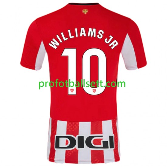 Fotballdrakt Athletic Bilbao Williams JR 10 Herre Hjemmekit 2024-2025 Kortermet