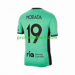 Fotballdrakt Atlético Madrid 2 Alvaro Morata 19 Herre Tredjekit 2023-2024 Kortermet