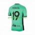 Fotballdrakt Atlético Madrid 2 Alvaro Morata 19 Herre Tredjekit 2023-2024 Kortermet