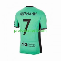 Fotballdrakt Atlético Madrid 2 Antoine Griezmann 7 Herre Tredjekit 2023-2024 Kortermet