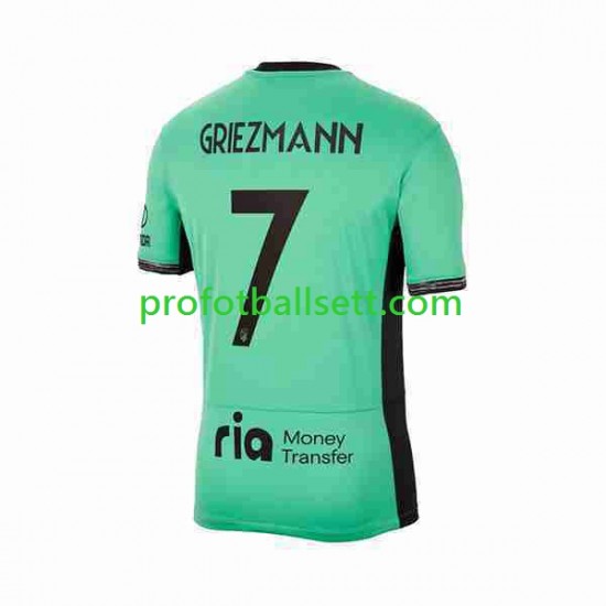 Fotballdrakt Atlético Madrid 2 Antoine Griezmann 7 Herre Tredjekit 2023-2024 Kortermet