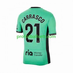 Fotballdrakt Atlético Madrid 2 Yannick Carrasco 21 Herre Tredjekit 2023-2024 Kortermet
