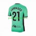 Fotballdrakt Atlético Madrid 2 Yannick Carrasco 21 Herre Tredjekit 2023-2024 Kortermet