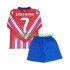 Fotballdrakt Atlético Madrid Antoine Griezmann 7 Barn Hjemmekit 2024-2025 Langermet