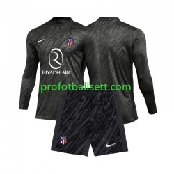 Fotballdrakt Atlético Madrid Keeper Barn Hjemmekit 2024-2025 Langermet