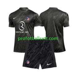 Fotballdrakt Atlético Madrid Keeper Barn Hjemmekit 2024-2025 Kortermet