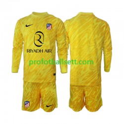 Fotballdrakt Atlético Madrid Keeper Barn Tredjekit 2024-2025 Langermet