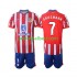 Fotballdrakt Atlético Madrid Griezmann 7 Barn Hjemmekit 2024-2025 Kortermet