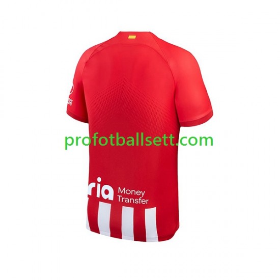 Fotballdrakt Atlético Madrid Herre Hjemmekit 2023-2024 Kortermet