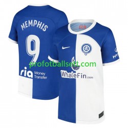 Fotballdrakt Atlético Madrid Memphis 9 120 Anniversary Herre Hjemmekit 2022-23 Kortermet