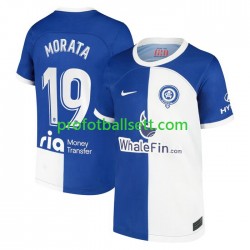 Fotballdrakt Atlético Madrid Morata 19 120 Anniversary Herre Hjemmekit 2022-23 Kortermet
