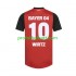 Fotballdrakt Bayer 04 Leverkusen Florian Wirtz 10 Herre Hjemmekit 2024-2025 Kortermet
