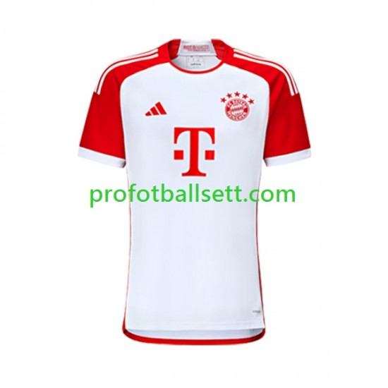 Fotballdrakt FC Bayern München Alphonso Davies 19 Herre Hjemmekit 2023-2024 Kortermet