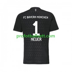 Fotballdrakt FC Bayern München Keeper Manuel Neuer 1 Herre Hjemmekit 2023-2024 Kortermet