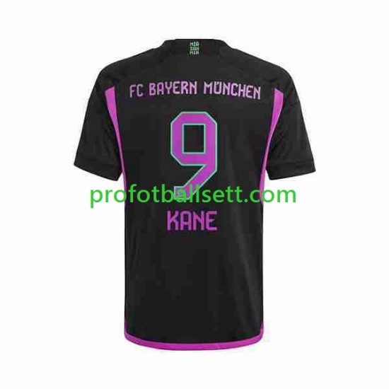 Fotballdrakt FC Bayern München Harry Kane 9 Herre Bortekit 2023-2024 Kortermet