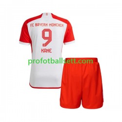 Fotballdrakt FC Bayern München Harry Kane 9 Barn Hjemmekit 2023-2024 Kortermet