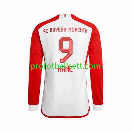 Fotballdrakt FC Bayern München Harry Kane 9 Herre Hjemmekit 2023-2024 Langermet