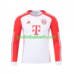 Fotballdrakt FC Bayern München Herre Hjemmekit 2023-2024 Langermet