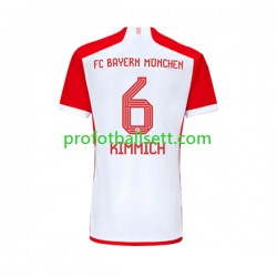 Fotballdrakt FC Bayern München Joshua Kimmich 6 Herre Hjemmekit 2023-2024 Kortermet